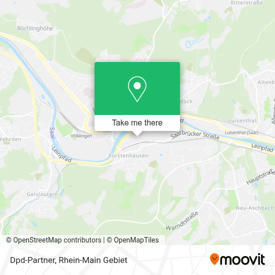Dpd-Partner map