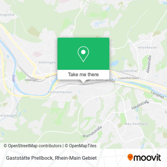 Карта Gaststàtte Prellbock