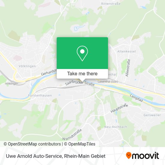 Карта Uwe Arnold Auto-Service