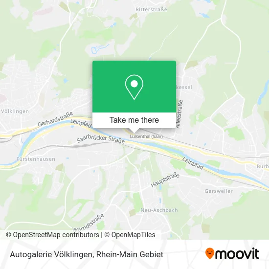 Карта Autogalerie Völklingen