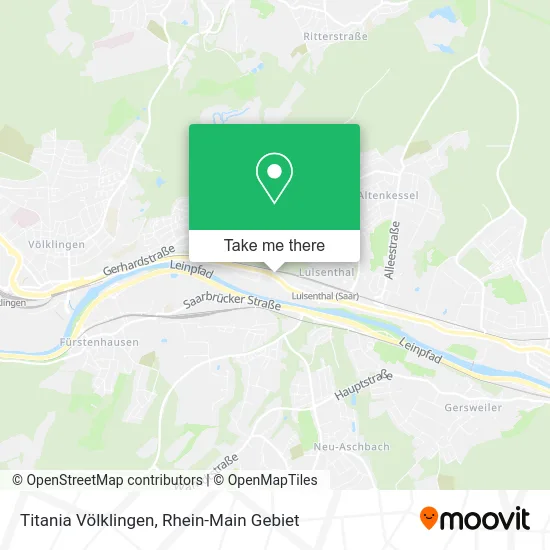 Карта Titania Völklingen