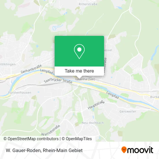 Карта W. Gauer-Roden