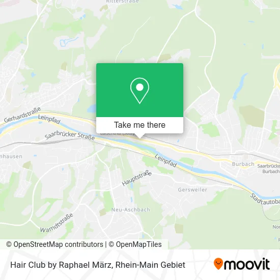 Hair Club by Raphael März map