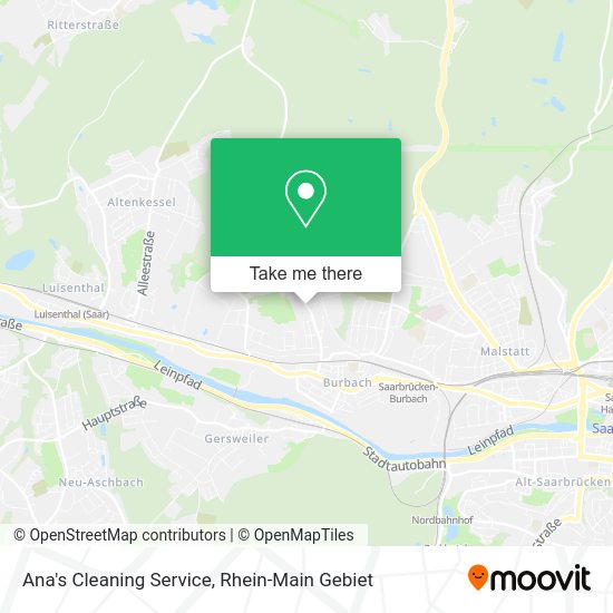 Карта Ana's Cleaning Service