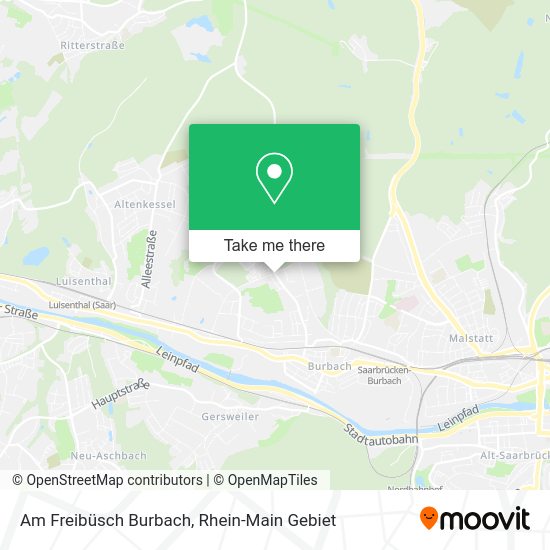Карта Am Freibüsch Burbach