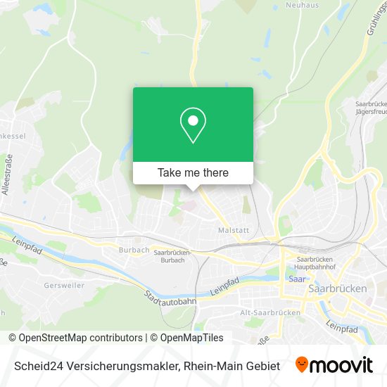 Карта Scheid24 Versicherungsmakler