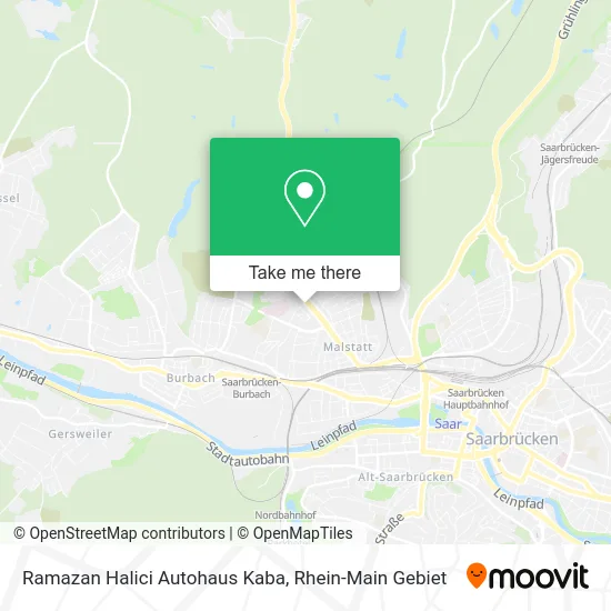 Ramazan Halici Autohaus Kaba map
