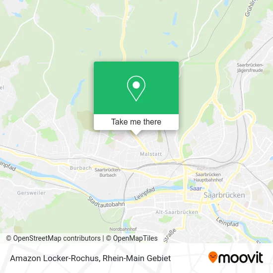 Карта Amazon Locker-Rochus