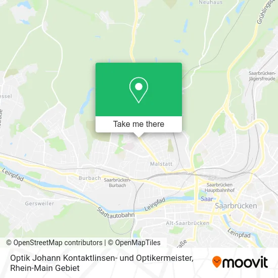 Карта Optik Johann Kontaktlinsen- und Optikermeister