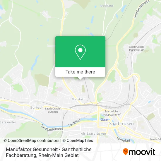 Manufaktor Gesundheit - Ganzheitliche Fachberatung map