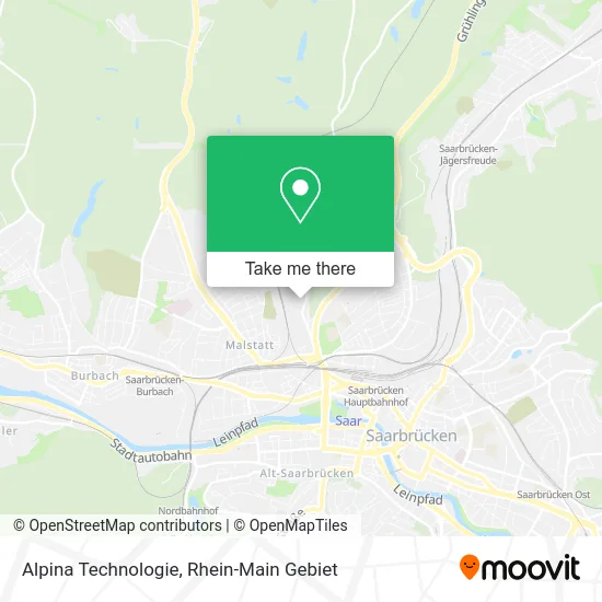 Карта Alpina Technologie