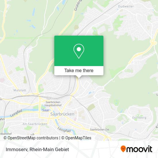 Карта Immoserv