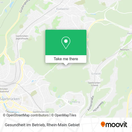 Карта Gesundheit im Betrieb