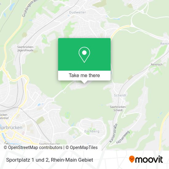 Карта Sportplatz 1 und 2