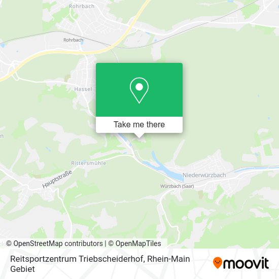 Карта Reitsportzentrum Triebscheiderhof