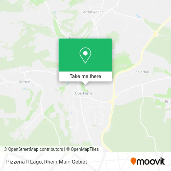 Карта Pizzeria Il Lago