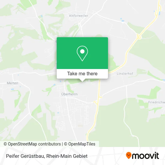 Карта Peifer Gerüstbau