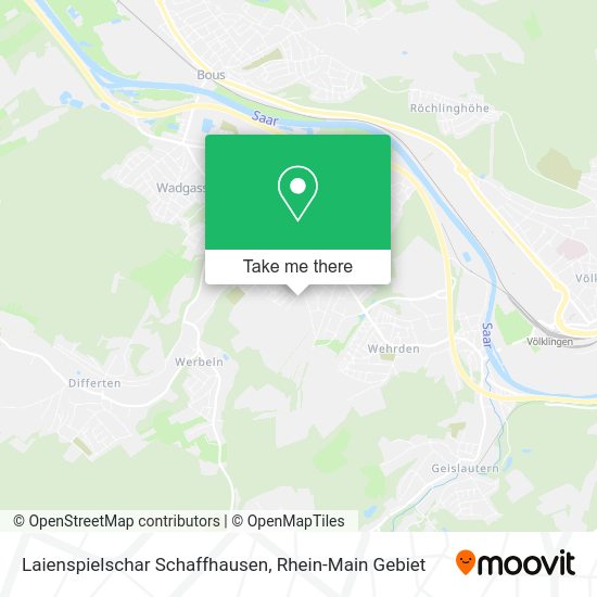Карта Laienspielschar Schaffhausen
