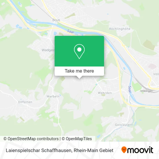Карта Laienspielschar Schaffhausen