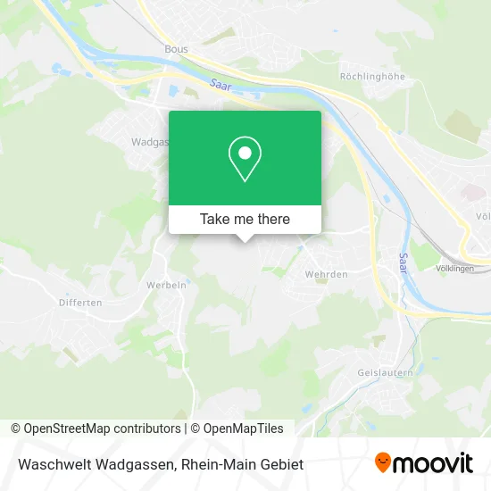 Карта Waschwelt Wadgassen