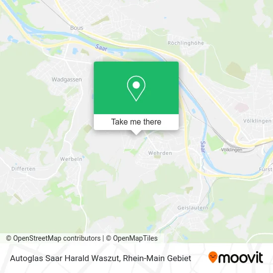 Карта Autoglas Saar Harald Waszut