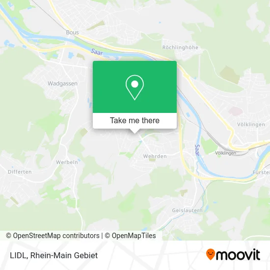 LIDL map