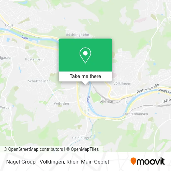 Карта Nagel-Group - Völklingen