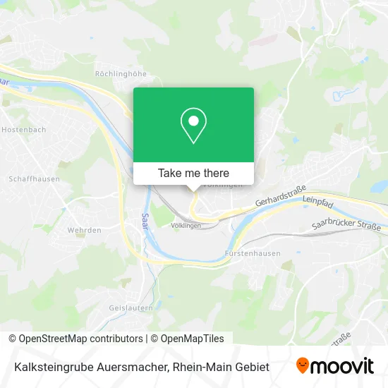 Карта Kalksteingrube Auersmacher