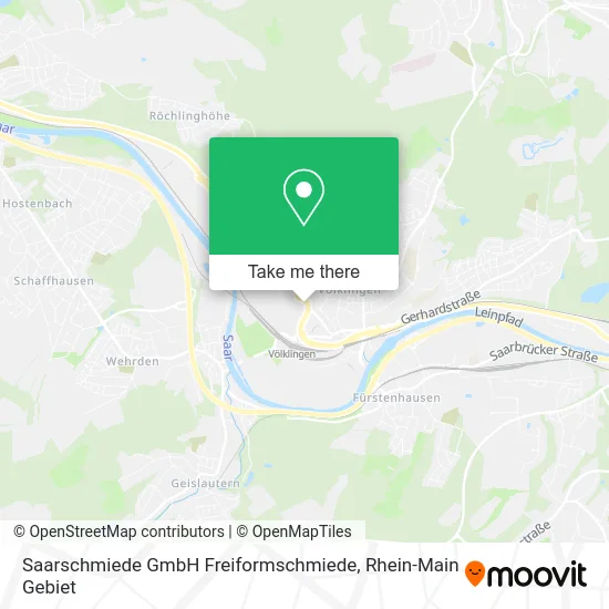 Карта Saarschmiede GmbH Freiformschmiede