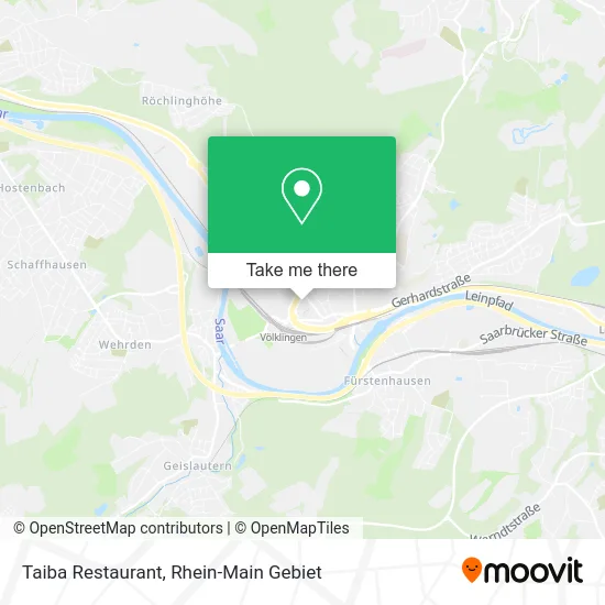 Карта Taiba Restaurant