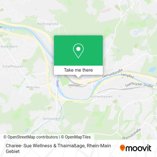 Карта Charee- Sue Wellness & Thaimaßage