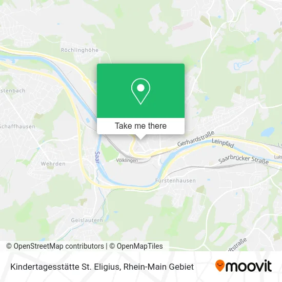 Карта Kindertagesstätte St. Eligius
