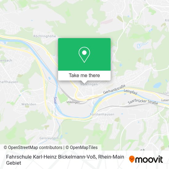 Карта Fahrschule Karl-Heinz Bickelmann-Voß
