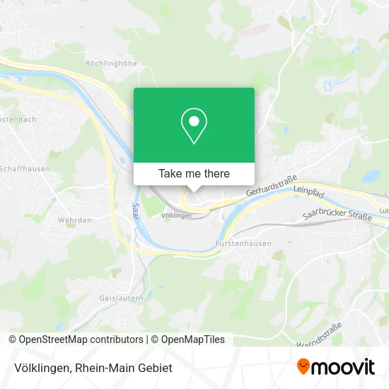 Карта Völklingen