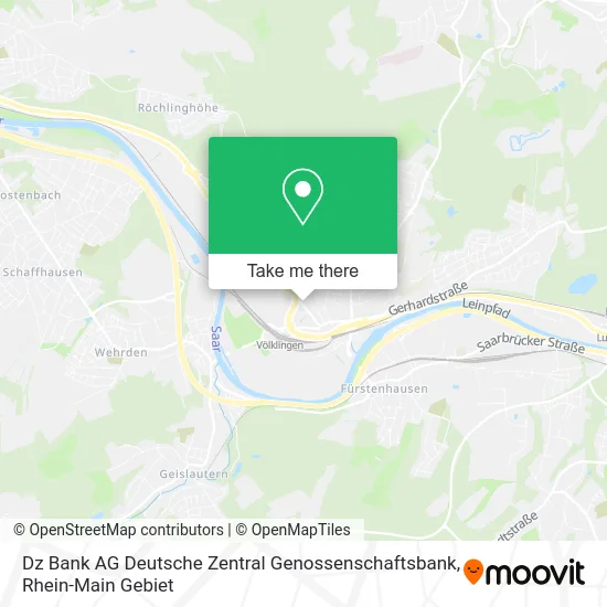 Карта Dz Bank AG Deutsche Zentral Genossenschaftsbank