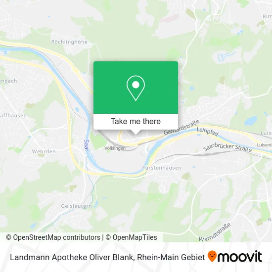 Карта Landmann Apotheke Oliver Blank