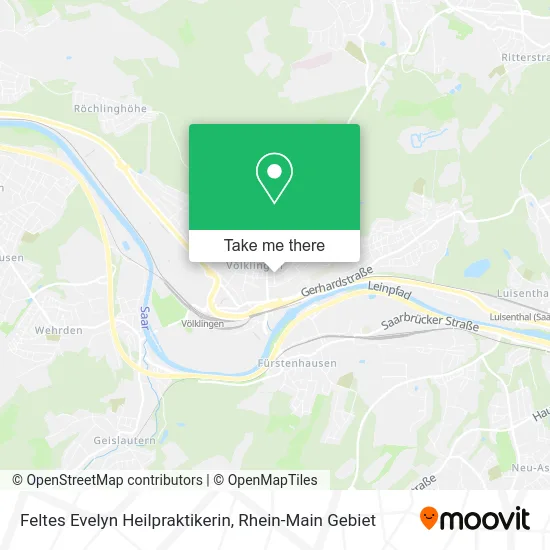 Карта Feltes Evelyn Heilpraktikerin