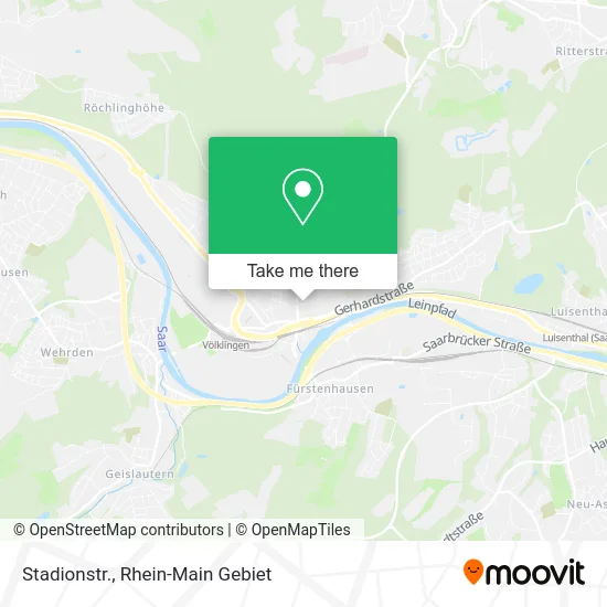 Stadionstr. map