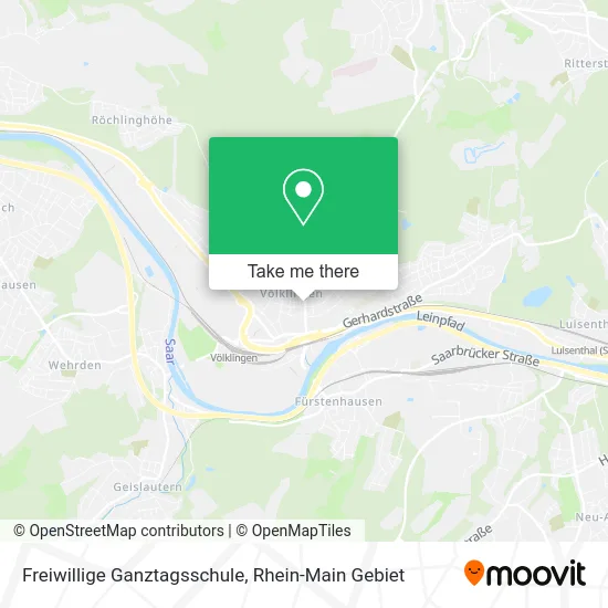 Карта Freiwillige Ganztagsschule