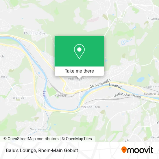 Карта Balu's Lounge
