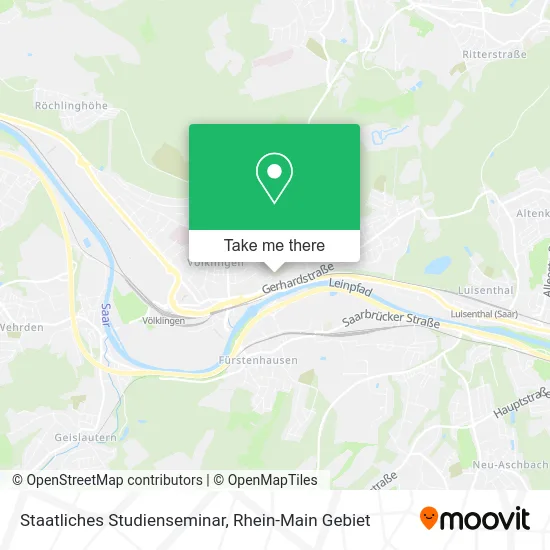 Карта Staatliches Studienseminar