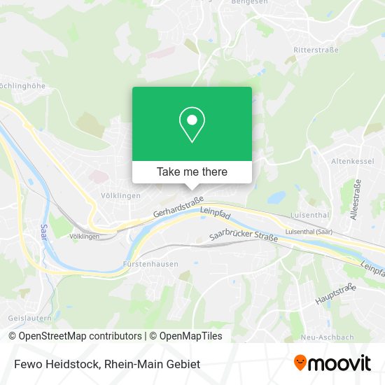 Карта Fewo Heidstock
