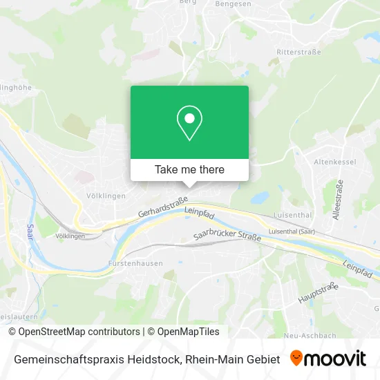 Карта Gemeinschaftspraxis Heidstock