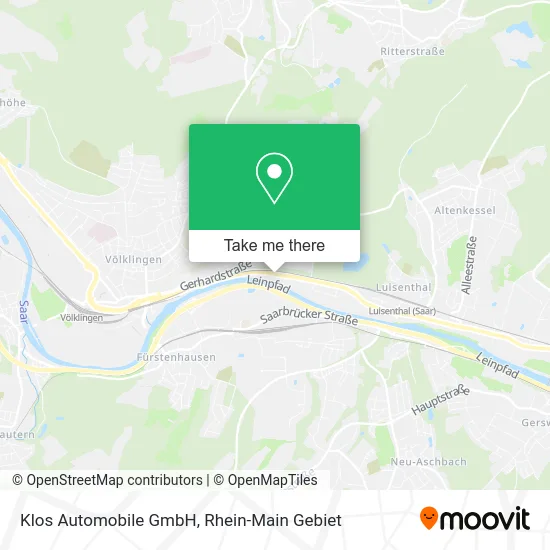 Карта Klos Automobile GmbH