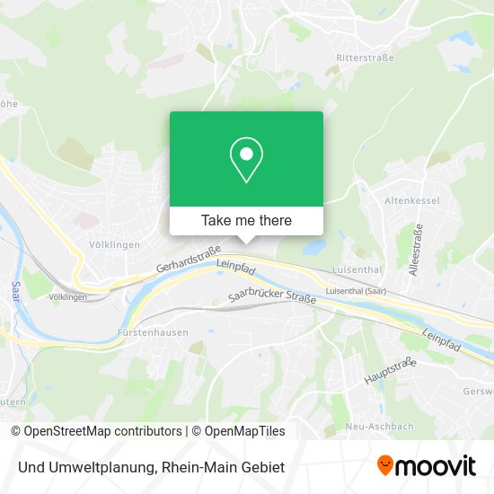 Карта Und Umweltplanung