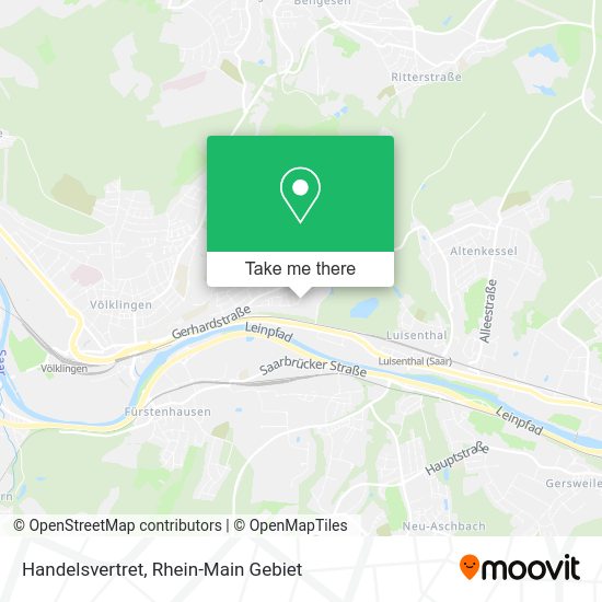 Карта Handelsvertret