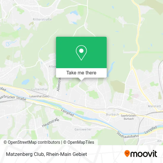 Карта Matzenberg Club