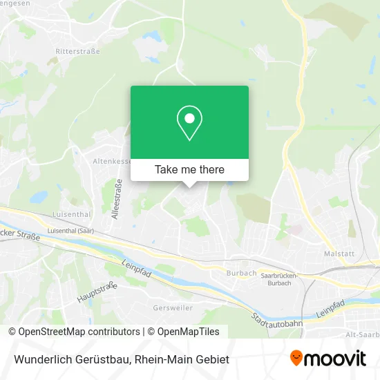 Карта Wunderlich Gerüstbau