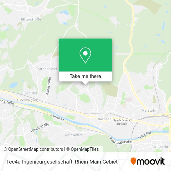 Карта Tec4u-Ingenieurgesellschaft