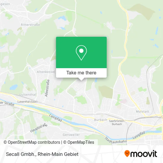 Карта Secall Gmbh.